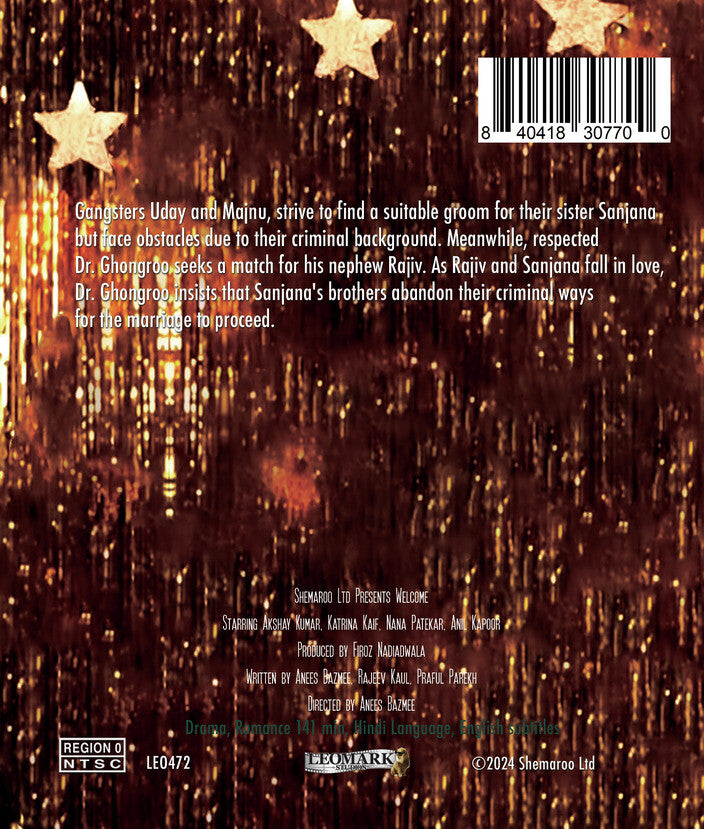 welcome - Back Panel - Blu-ray