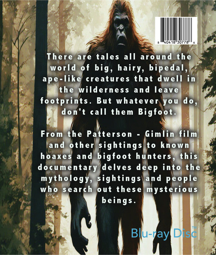 don't call me bigfoot 2 - Back Panel - Blu-ray