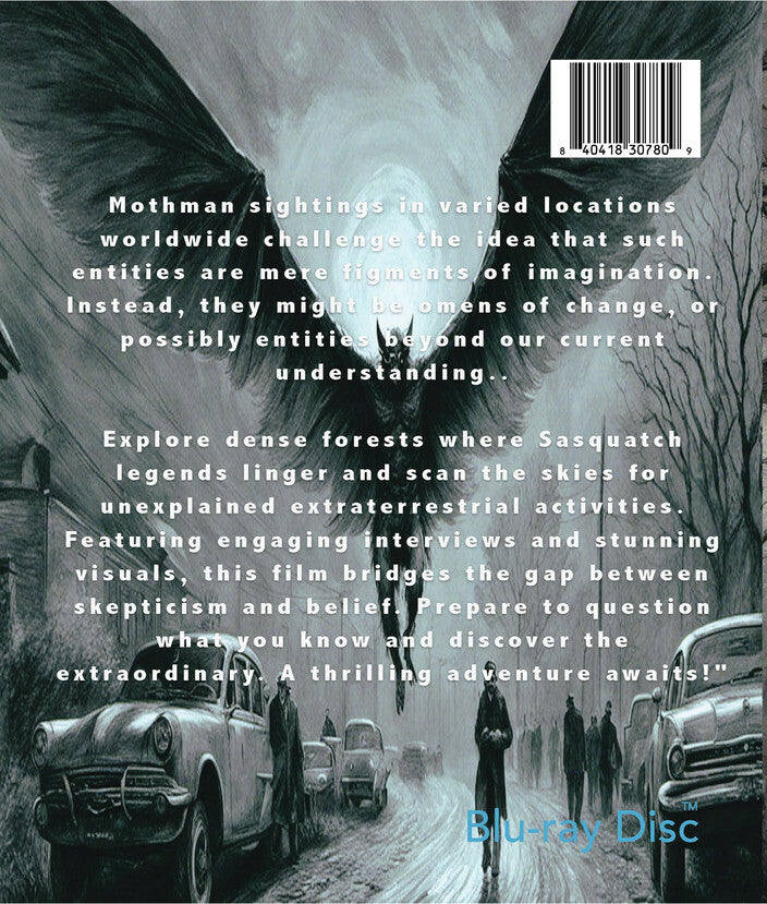 mothman: beyond the legend - Back Panel - Blu-ray