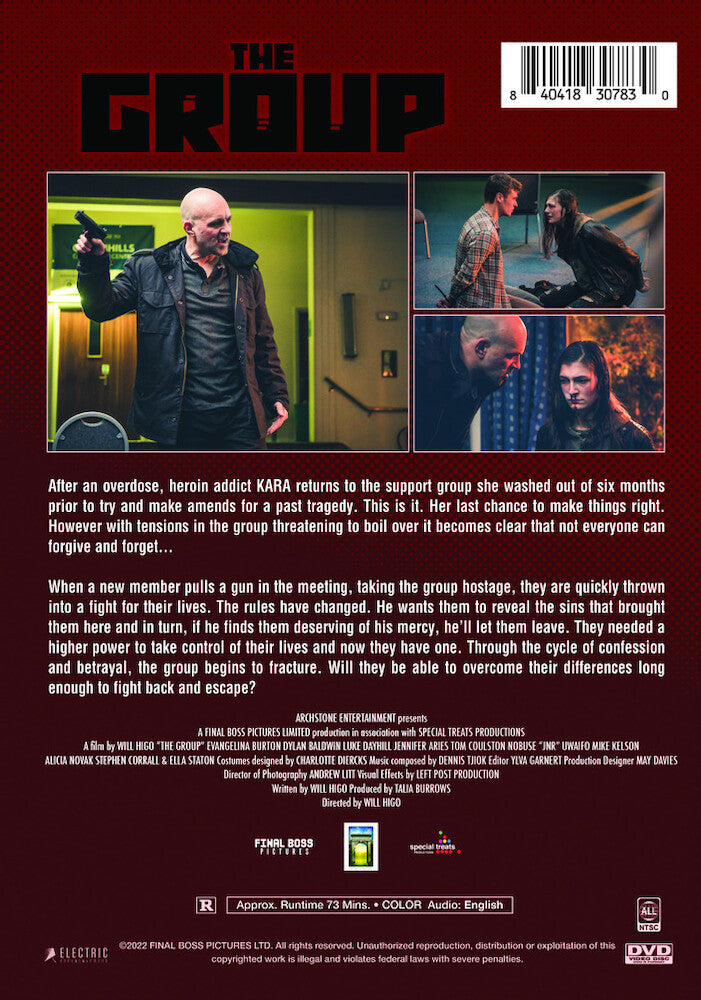 the group - Back Panel - DVD