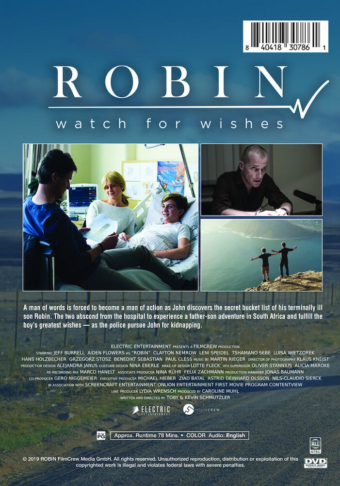 robin: watch for wishes - Back Panel - DVD