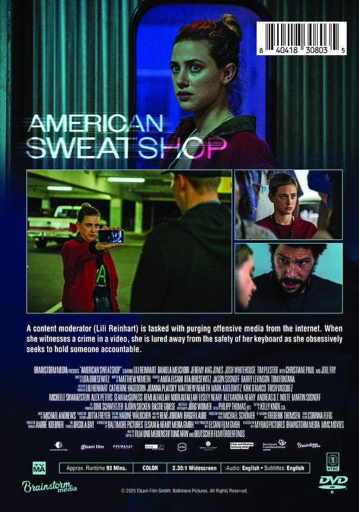 American Sweatshop - Back Panel - 