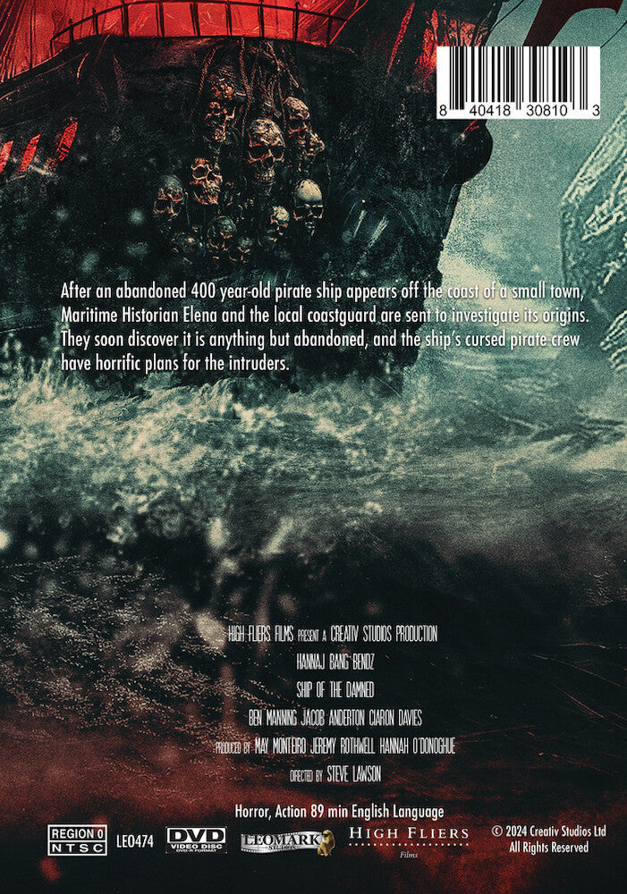 Ship of the Damned - Back Panel - 