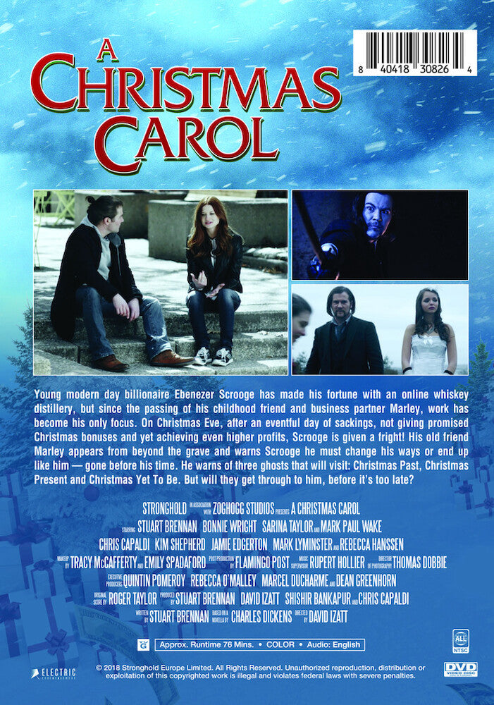 a christmas carol - Back Panel - DVD