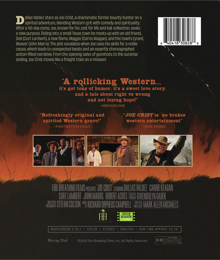 joe crist - Back Panel - Blu-ray