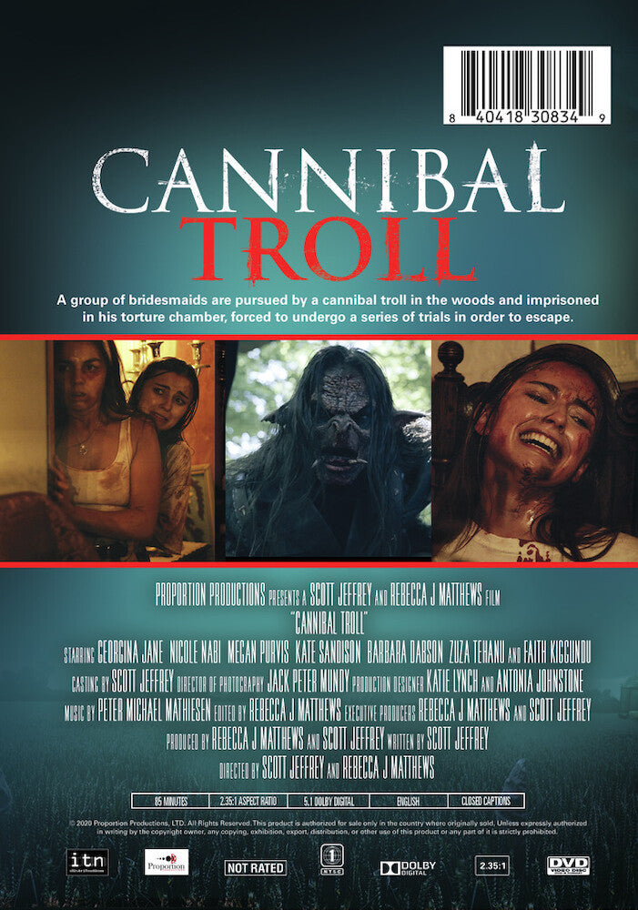 cannibal troll - Back Panel - DVD