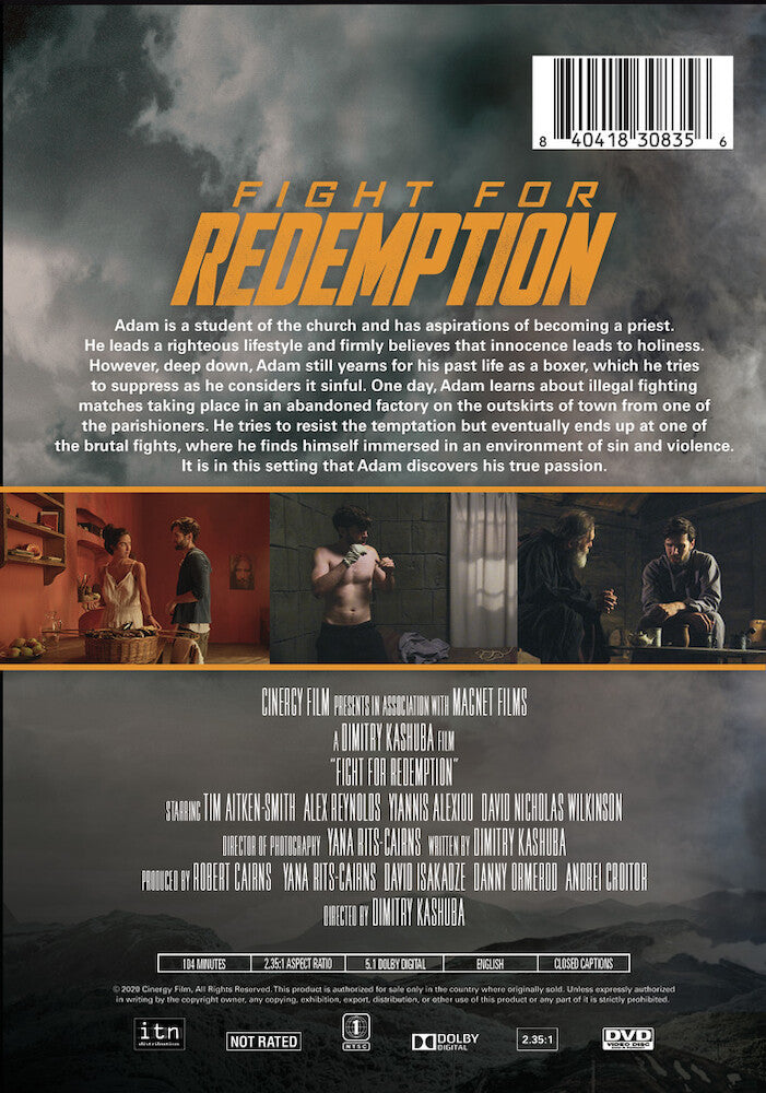 fight for redemption - Back Panel - DVD