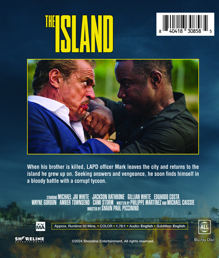 the island - Back Panel - Blu-ray