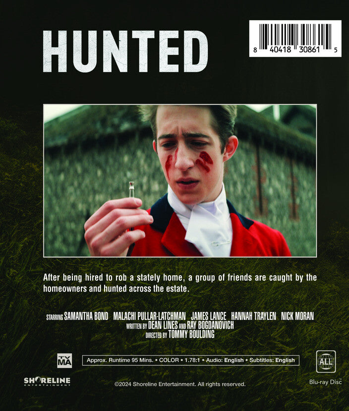 hunted - Back Panel - Blu-ray