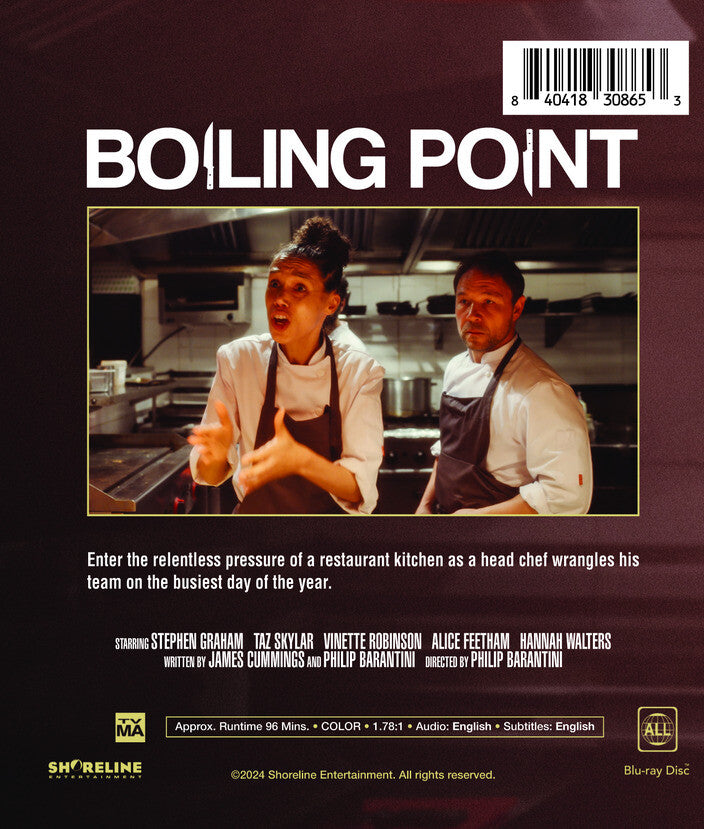 boiling point - Back Panel - Blu-ray