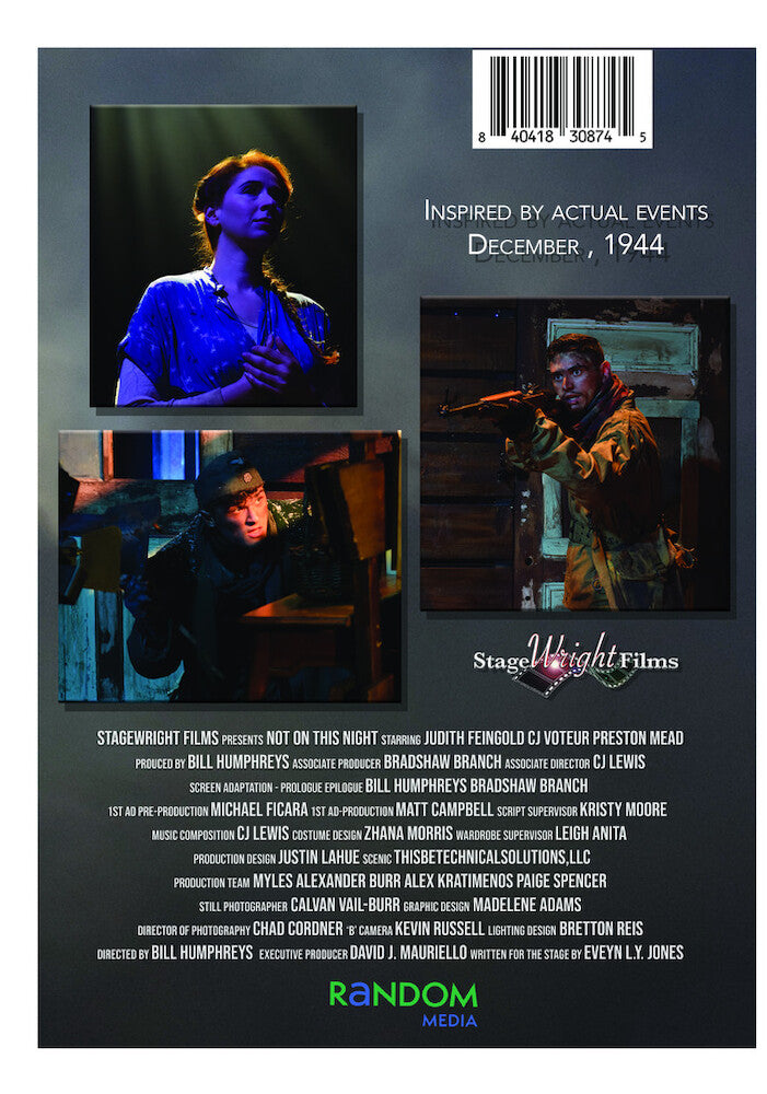 not on this night - Back Panel - DVD