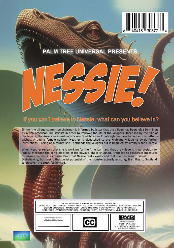 nessie - Back Panel - DVD