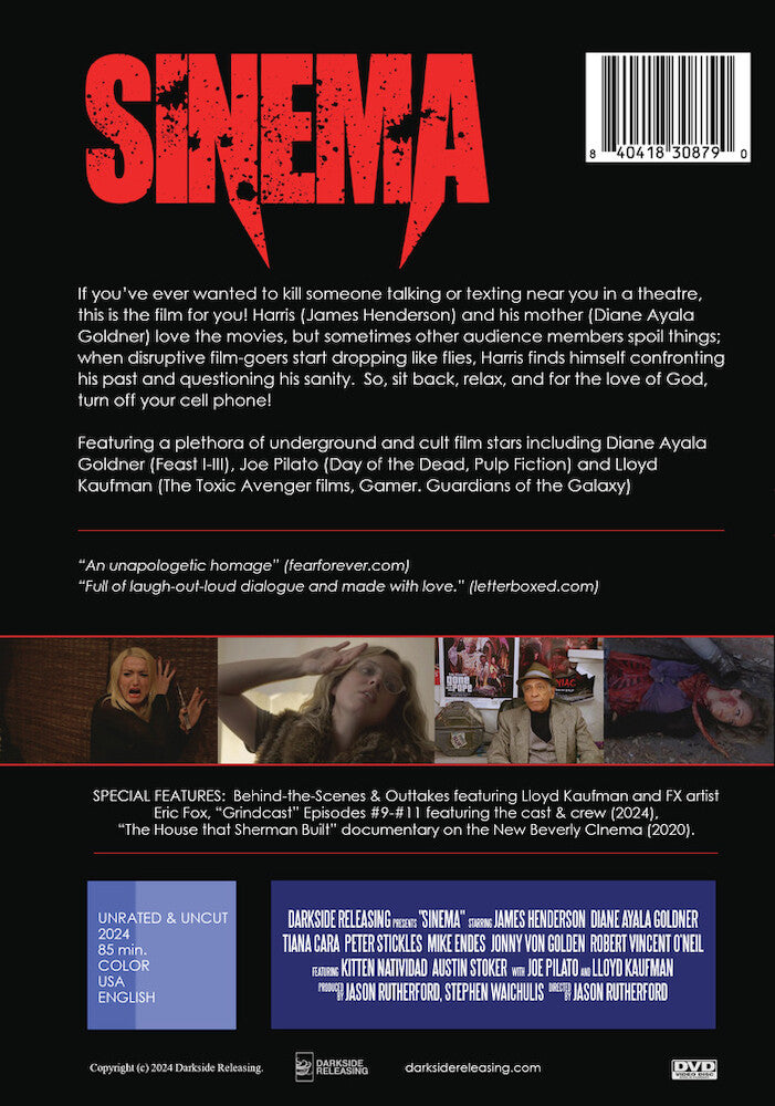 Sinema - Back Panel - 