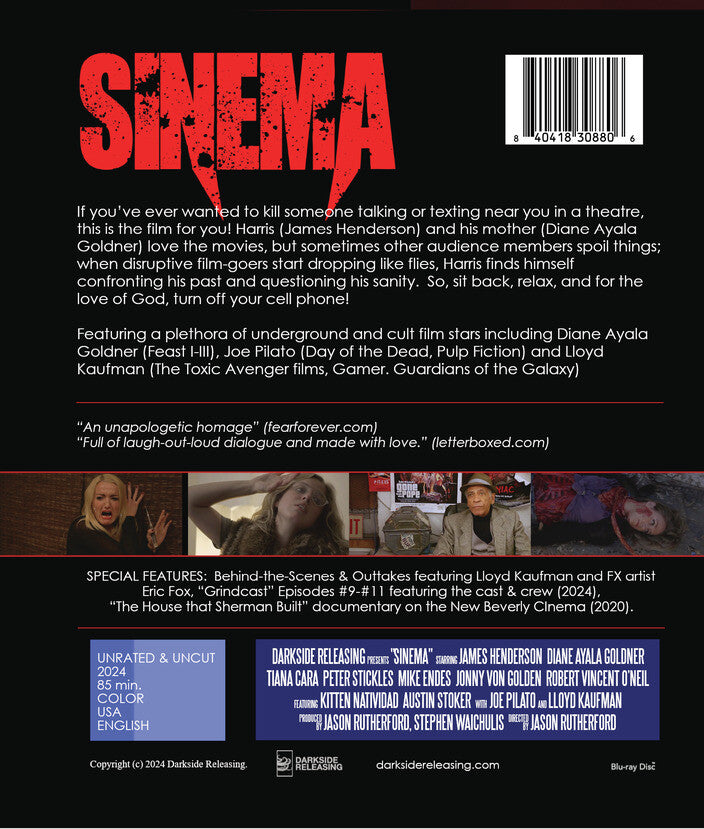 Sinema - Back Panel - 