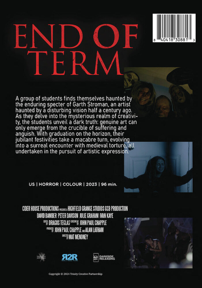 End of Term - Back Panel - 