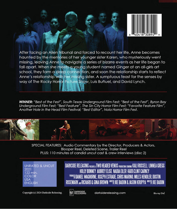 sister tempest - Back Panel - Blu-ray