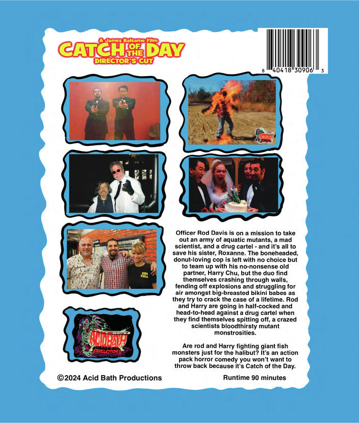 Catch of the Day Director's Cut - Back Panel - 