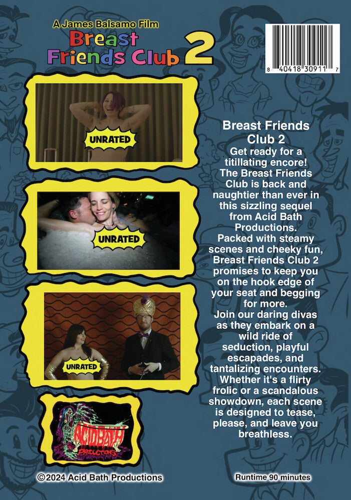 Breast Friends Club 2 - Back Panel - 