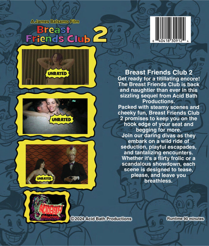 Breast Friends Club 2 - Back Panel - 