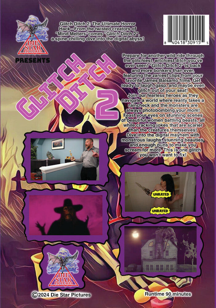 Glitch Ditch 2 - Back Panel - 