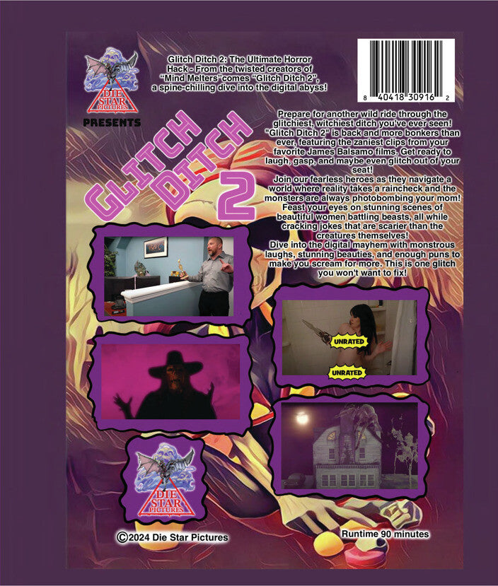 Glitch Ditch 2 - Back Panel - 