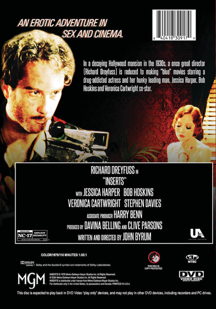 inserts - Back Panel - DVD