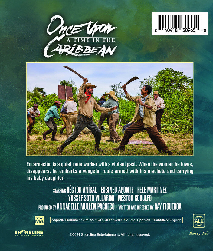 once upon a time in the caribbean - Back Panel - Blu-ray