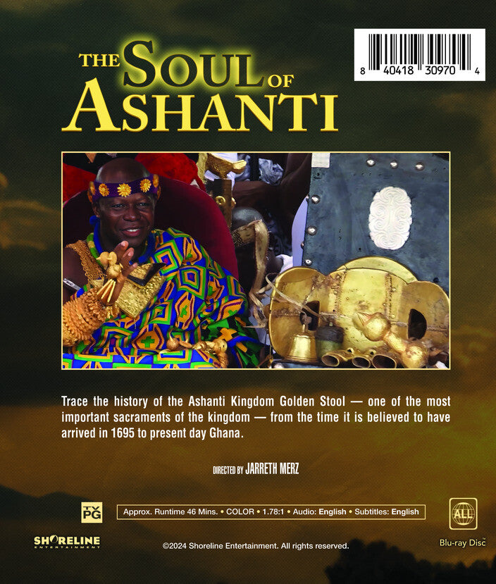 the soul of ashanti - Back Panel - Blu-ray