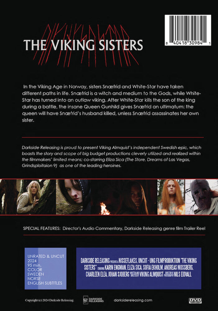 The Viking Sisters - Back Panel - 