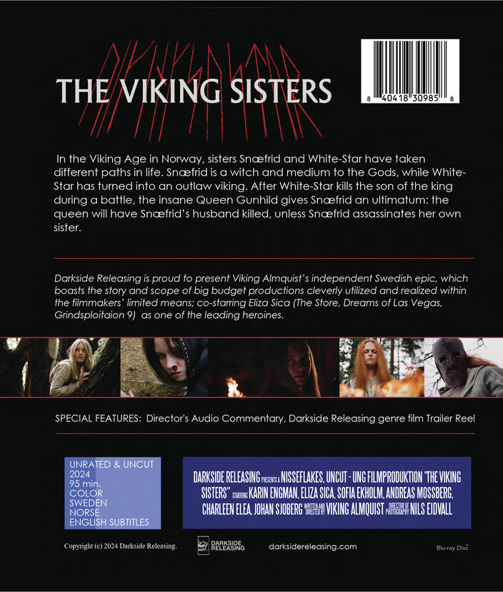 The Viking Sisters - Back Panel - 