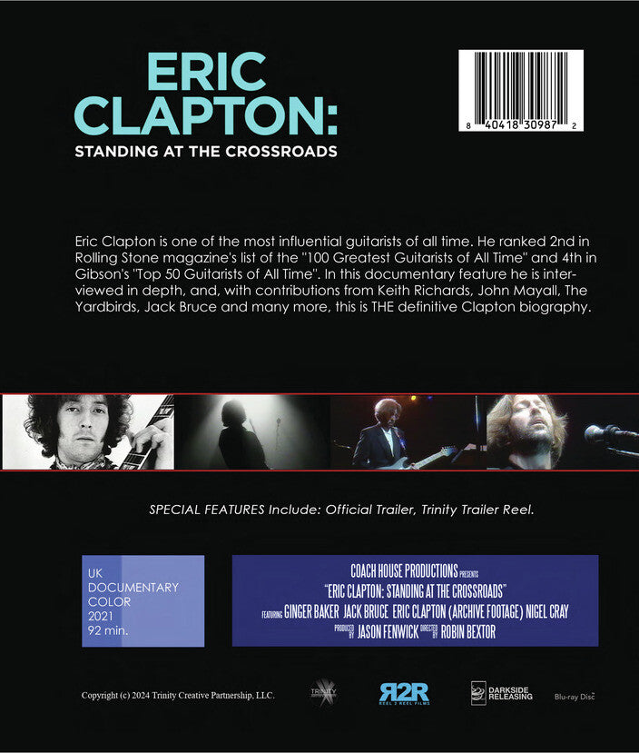 Eric Clapton - Standing at the Crossroads - Back Panel - 