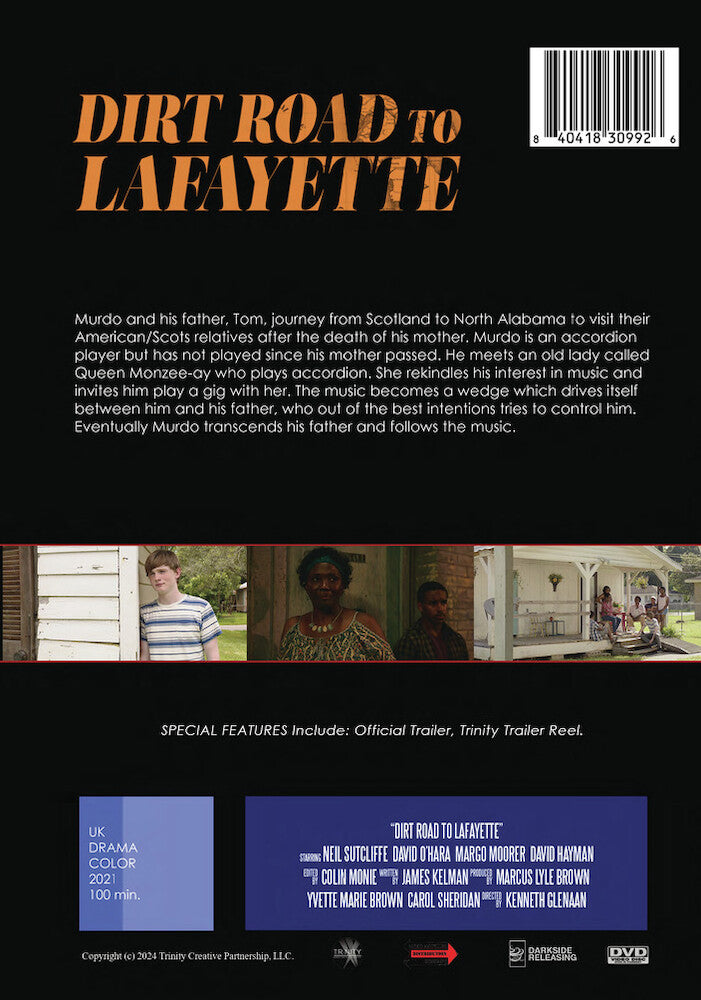 Dirt Road to Lafayette - Back Panel - 