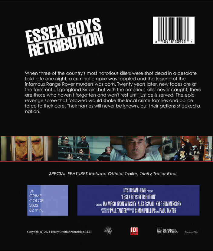 Essex Boys Retribution - Back Panel - 