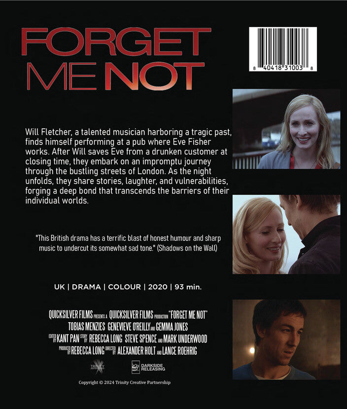 Forget Me Not - Back Panel - 