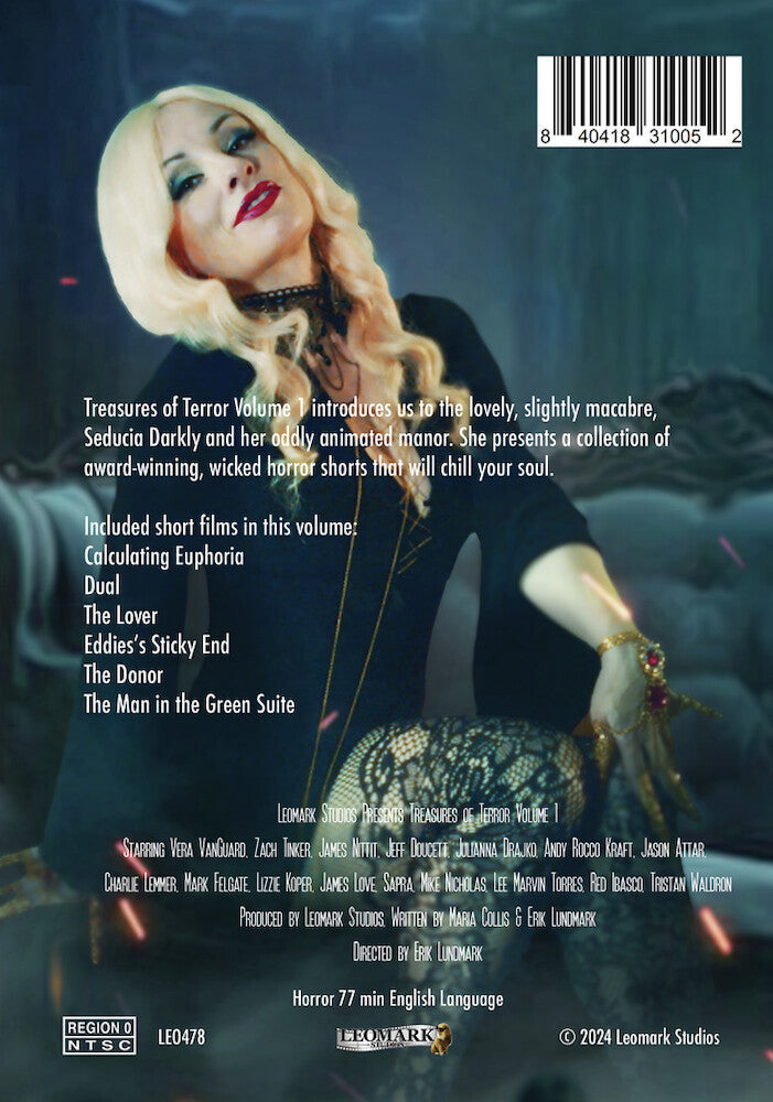 Treasures of Terror Vol 1 - Back Panel - 