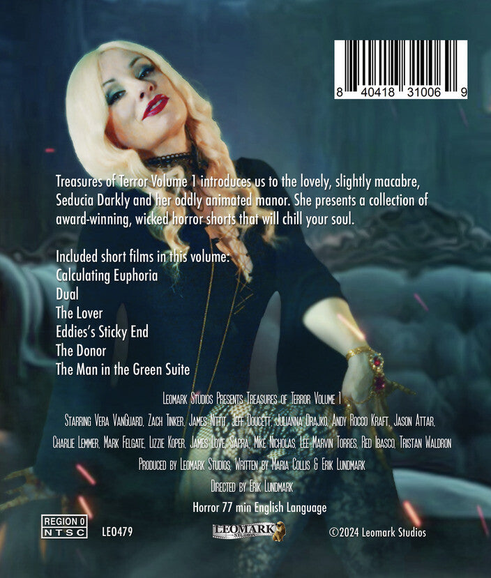 Treasures of Terror Vol 1 - Back Panel - 
