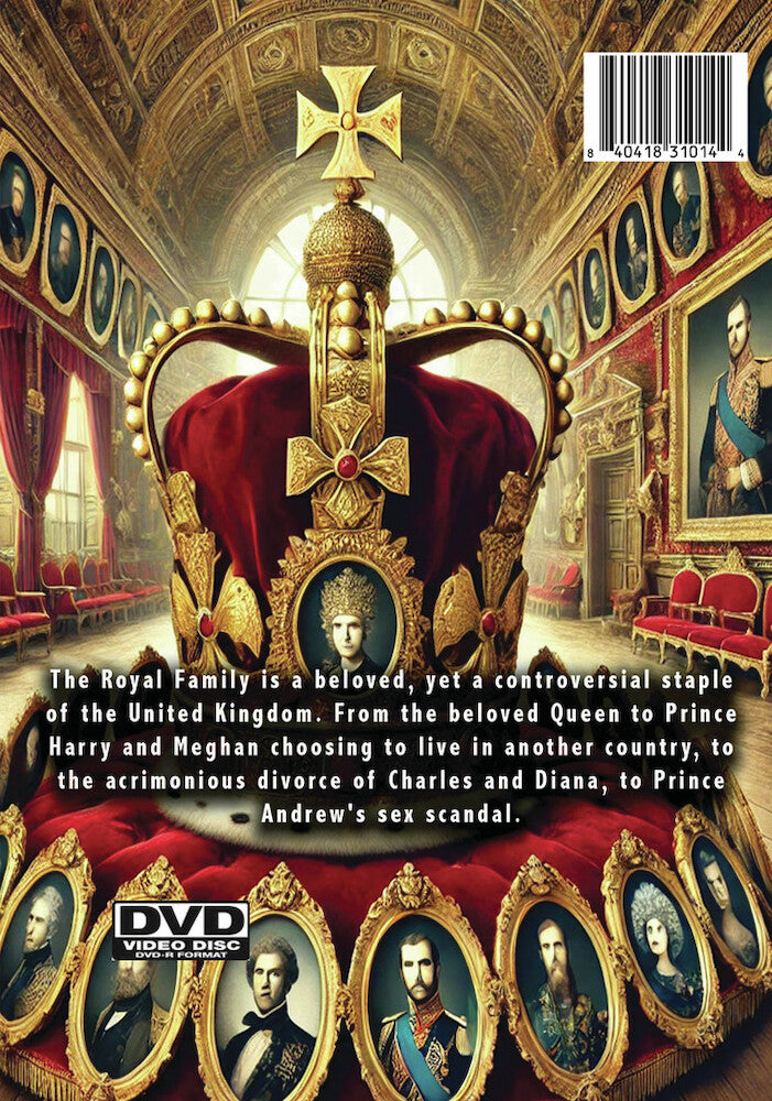 a kingdom for a crown - Back Panel - DVD