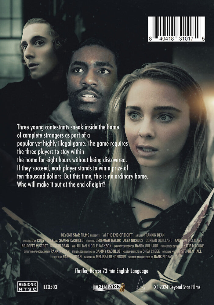 at the end of eight - Back Panel - DVD