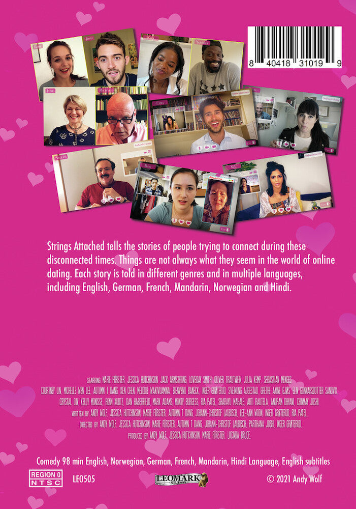 strings attached - Back Panel - DVD