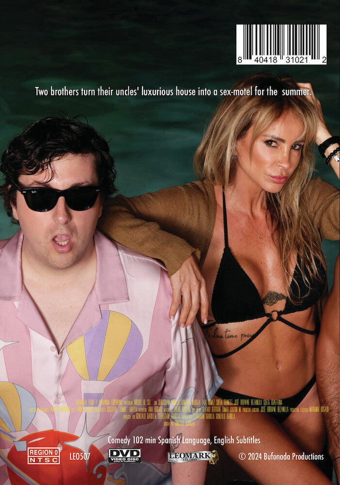 noches del sol - hot hotel nights - Back Panel - DVD