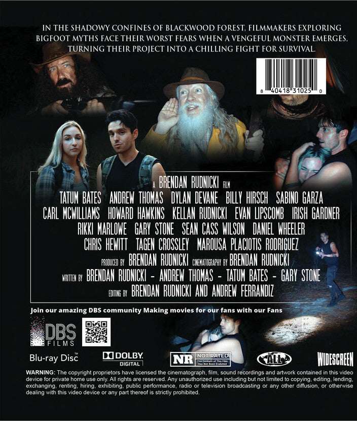 shadows of bigfoot - Back Panel - Blu-ray