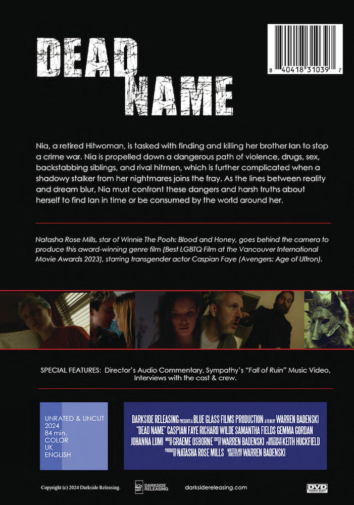 dead name - Back Panel - DVD