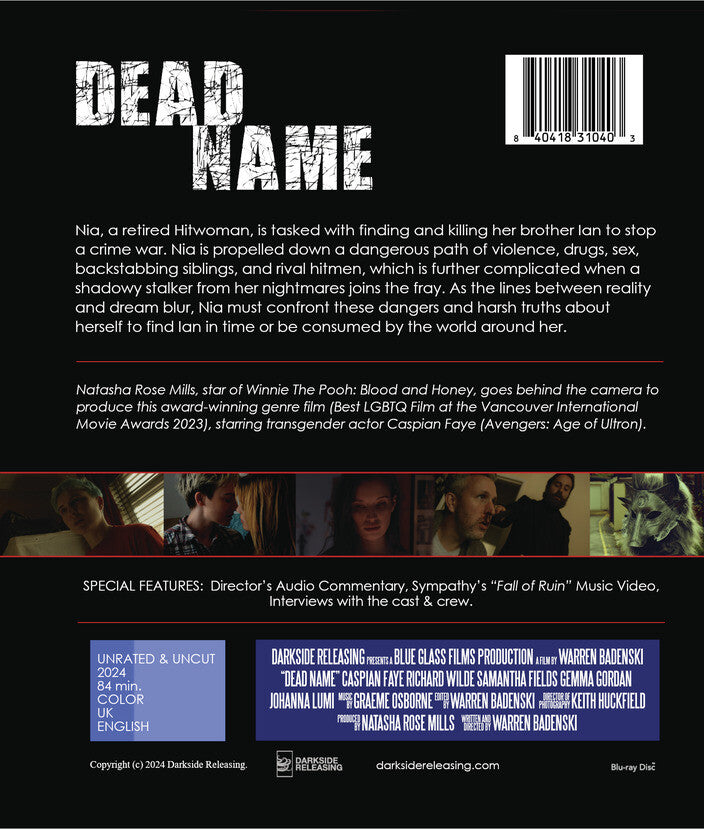 dead name - Back Panel - Blu-ray