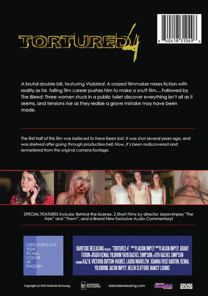 Tortured 4 - Back Panel - 