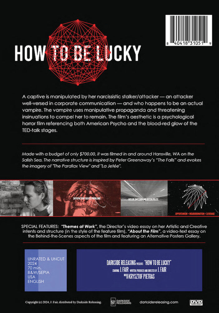 How to be Lucky - Back Panel - 
