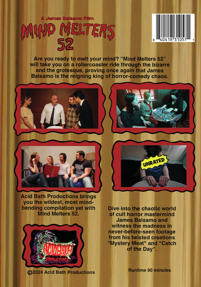 Mind Melters 52 - Back Panel - 