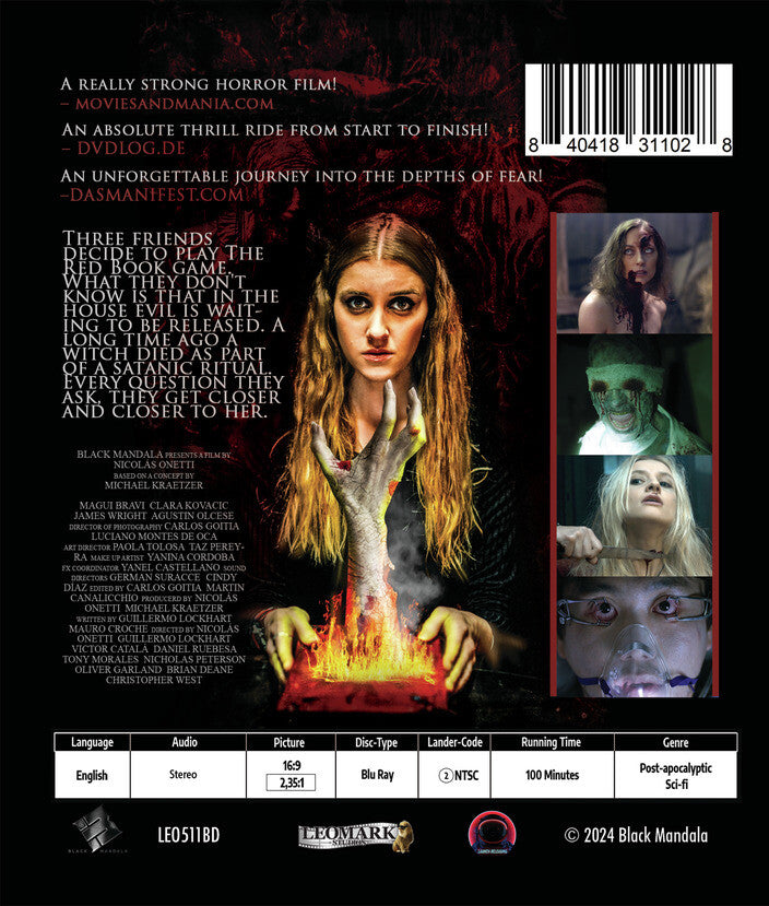 The Red Book Ritual - Back Panel - 