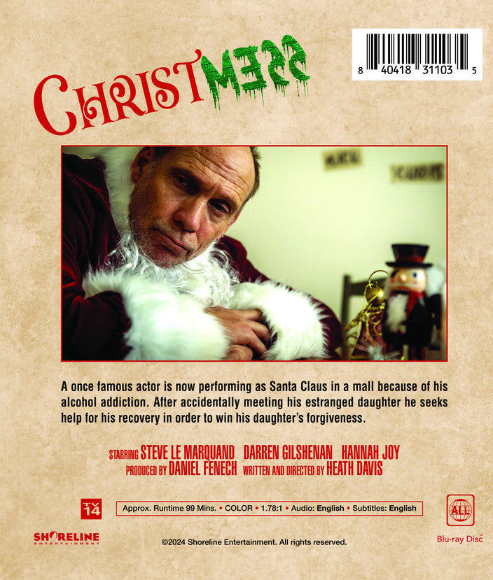 christmess - Back Panel - Blu-ray