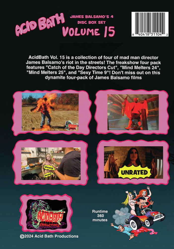 Acid Bath Vol. 15 - Back Panel - 