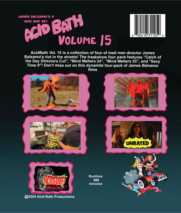 Acid Bath Vol. 15 - Back Panel - 